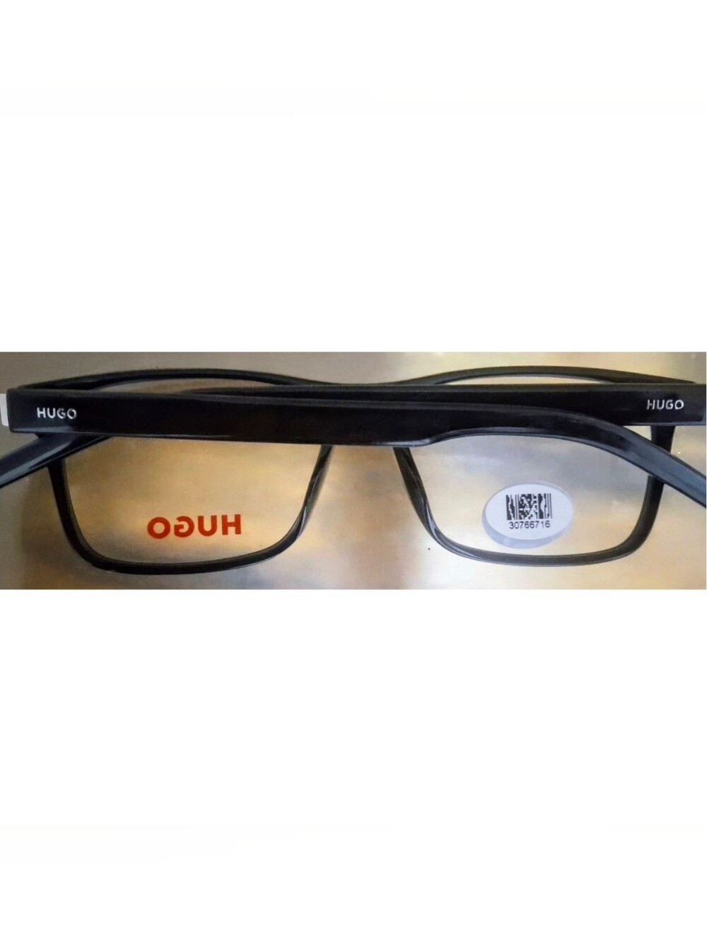 HUGO BOSS HG 03 Black Rectangular Optical Frames Eyeglasses 54mm